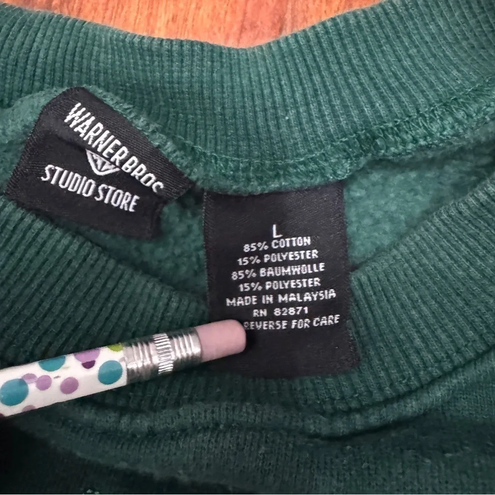 Flintstones Bedrock Vintage Pullover Sweatshirt Size Large